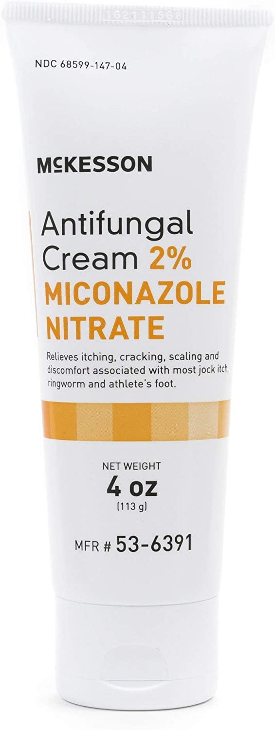 McKesson Antifungal Cream 4 Oz Tube 2 Miconazole Nitrate Relives