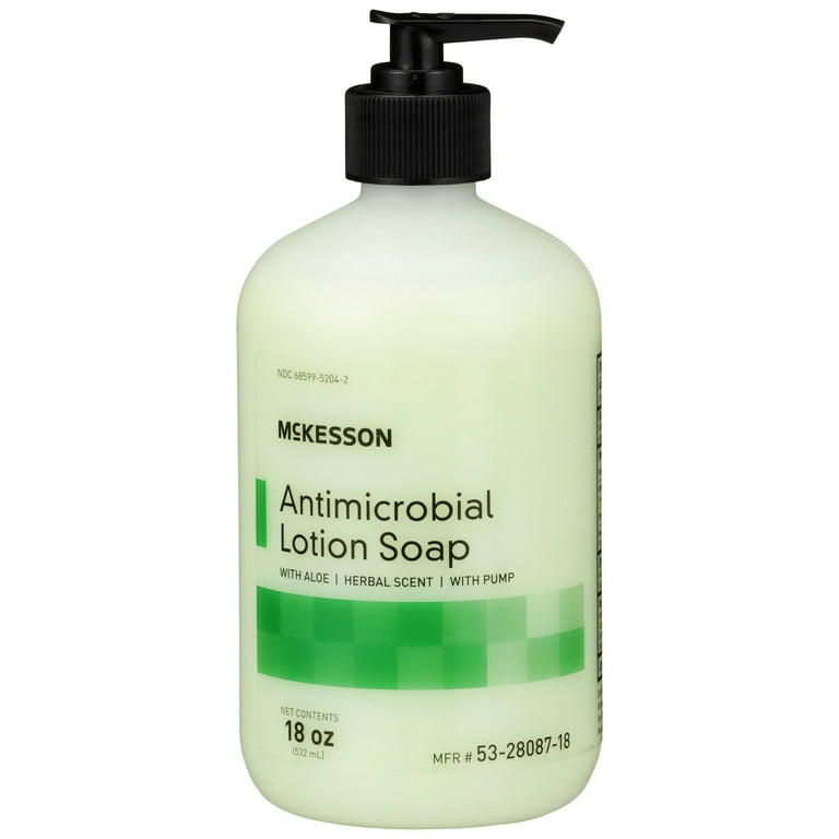 McKesson Antimicrobial Liquid Hand Soap, Moisturized with Aloe