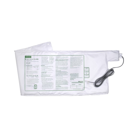 McKesson Bed Alarm Sensor Pad - for Fall Prevention Monitors, 10 in x 30 in, 1 Ct
