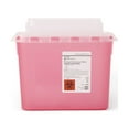 thumbnail image 1 of McKesson Biohazard Sharps Container, Puncture-Resistant Lockable Bin - Red, 5.4 qt, 1 Ct, 1 of 7