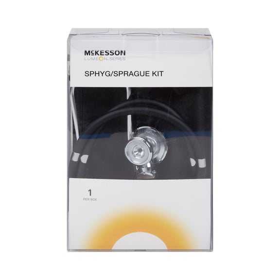 McKesson Blood Pressure Monitor Combo Kit with Sprague Stethoscope, Size 11, 1 Ct