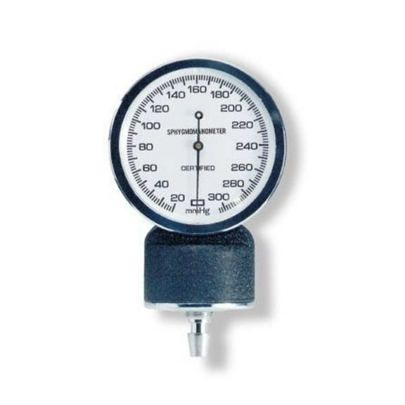 McKesson Blood Pressure Unit Gauge, Black Body, White Face with Black Numbers Standard Aneroid Sphygmomanometers (01-775 Series)