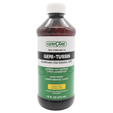 McKesson Brand Geri-Care Cold and Cough Relief, 16 oz