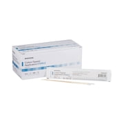 McKesson Cotton Tip Swabstick - Sterile Wooden Applicator, 6 in, 2 Count, 100 Packs, 200 Total