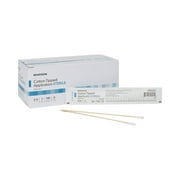 McKesson Cotton-Tipped Applicators, Sterile - Wooden Shaft, 6 in Long, 100 Count, 1 Pack