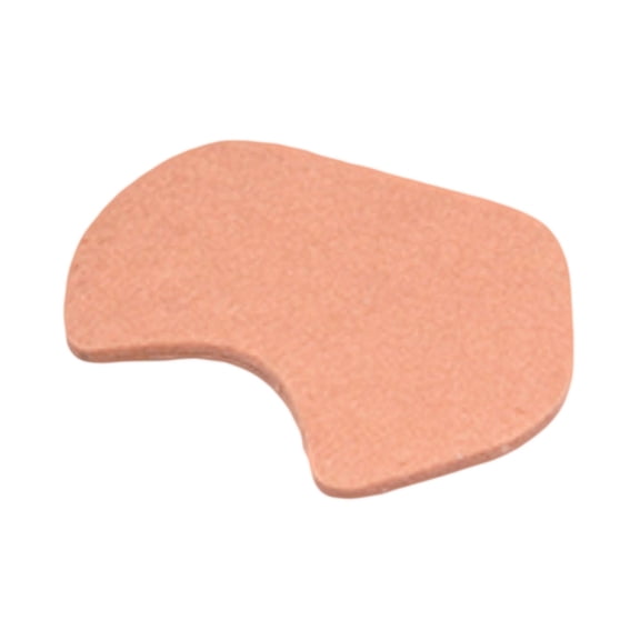 McKesson Dancer Sesamoid Foot Pad - Left Foot, Adhesive Padding - Beige, 1/8 in, 25 Ct