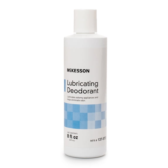 McKesson Deodorant, Lubricating Ostomy Appliance, Clear Formula, Unscented, 1 Count, 6 Packs, 6 Total