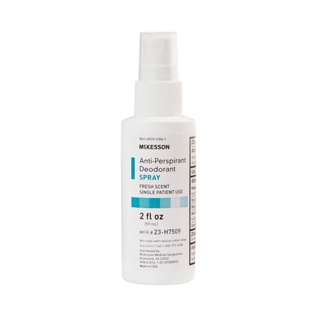 McKesson Deodorant - Spray-On Antiperspirant, Alcohol-Free, Fresh Scent, 2 oz, 1 Ct