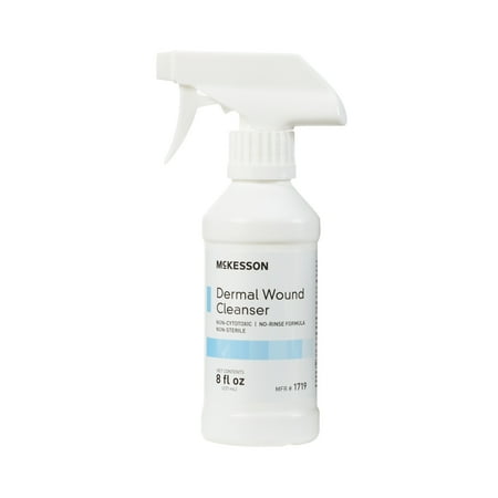McKesson Dermal Wound Care Spray, No-Rinse First Aid Cleanser - 8 oz, 6 Ct