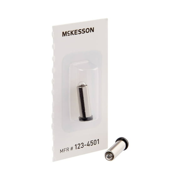 McKesson Diagnostic Lamp Bulb, Ophthalmoscope Illumiator Halogen Bulb, 3.5V, 1 Count, 1 Pack