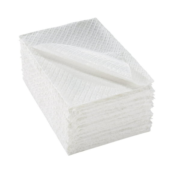 McKesson Diamond Embossed Procedure Towels, Non-Sterile, 2-Ply, White, 500 Towels, 1 Pack