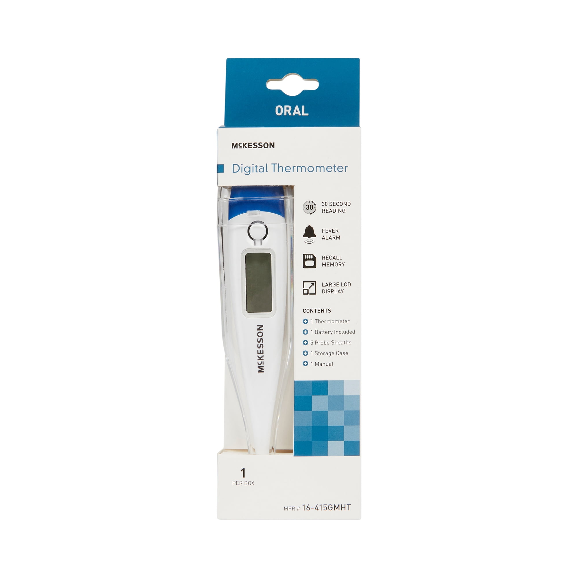 Medline Oral Digital Stick Thermometers (MDS9928) 