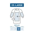 thumbnail image 1 of McKesson Disposable Fabric-Reinforced Surgical Gown with Towel Blue 2X-Large 1 Ct, 1 of 1