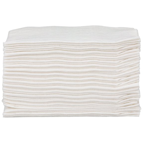 McKesson Disposable Washcloths - Soft, Absorbent Dry Wipes - 13 in x 13 in, 500 Count, 1 Pack