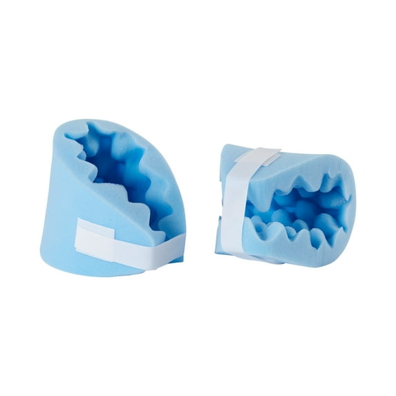 McKesson Elbow Protection Pads, Light Blue, One Size Fits Most, Reusable, 40 Ct