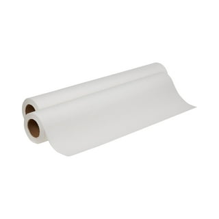 Exam Table Paper - 21''x125' Disposable Standard White Textured Crepe  Medical Barrier Cover Roll - Paper Rolls for Spas, Daycares, Doctors