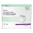 thumbnail image 1 of McKesson Extended Wear Underwear, Incontinence, Maximum Absorbency, Medium, 16 Ct, 1 of 10