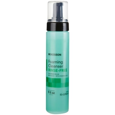 McKesson Foaming Rinse-Free Body Wash with Aloe - Cucumber Melon, 9 oz, 1 Ct