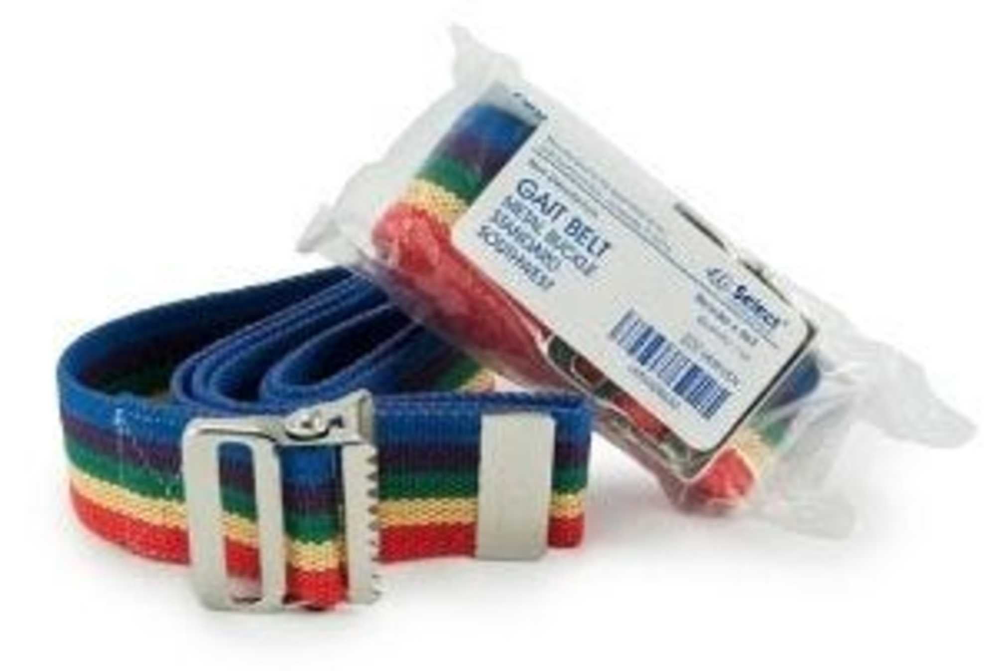 Gait Belt McKesson 60 Inch Length Rainbow Design Gait Belt McKesson 60 Inch Length Rainbow Design