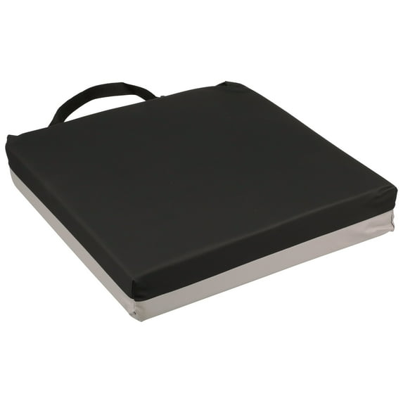 McKesson Gel/Foam Wheelchair Seat Cushion, 16" W x 16" D x 3" H, 275-lb Weight Capacity, 1 Ct