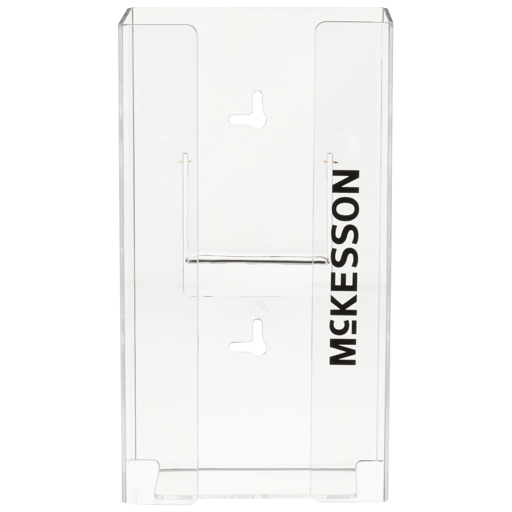 Clear Plastic Vertical and Horizontal Glove Box Holder