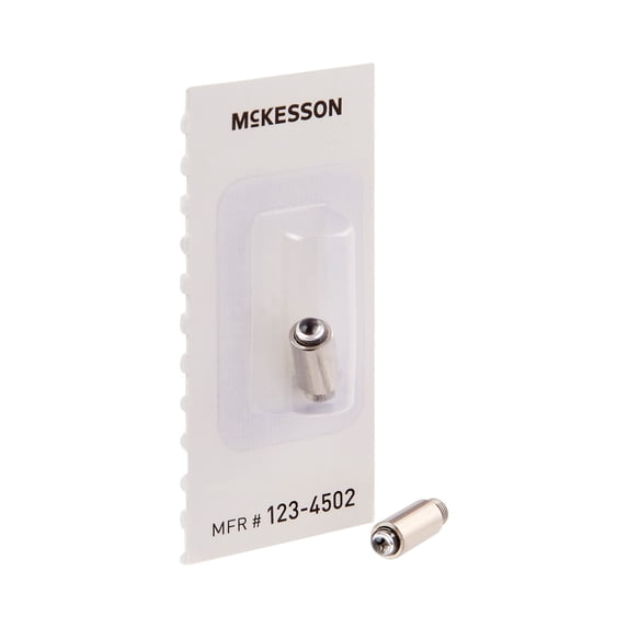 McKesson Halogen Lamp Bulbs - Fits Welch Allyn Otoscope - 3.5 Volts, 0.72 Watts, 1 Count, 6 Packs, 6 Total