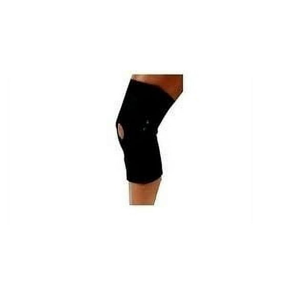 McKesson Hinged Thermaldry Knee Support, X-Large, Black