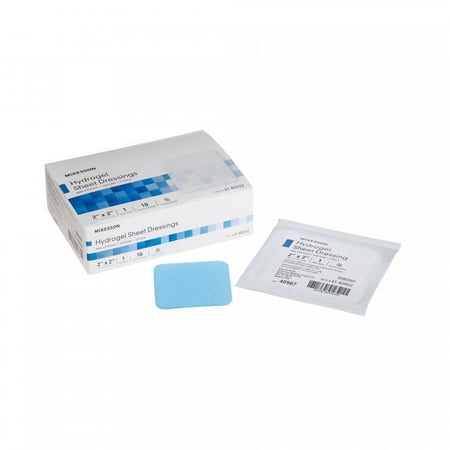 McKesson Hydrogel Dressing, 2 x 2 Inch, 10 Count