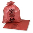 thumbnail image 1 of McKesson Infectious Waste Bags, Star-Sealed - 7 to 10 gal, 24 in x 24 in, 250 Ct, 1 of 11