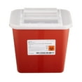 thumbnail image 1 of McKesson Infectious Waste Sharps Container, Puncture-Resistant Bin - Red, 2 gal, 1 Ct, 1 of 5