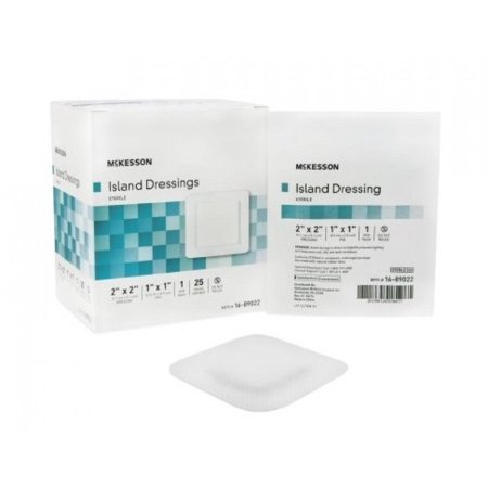 McKesson Island Dressing 2 x 2 Inch, 25 Count