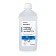 McKesson Isopropyl Rubbing Alcohol - First Aid Antiseptic, 32 oz, 1 count