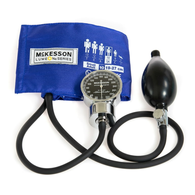 McKesson LUMEON Aneroid Sphygmomanometer, Blood Pressure with Cuff, Small,  20 Ct 