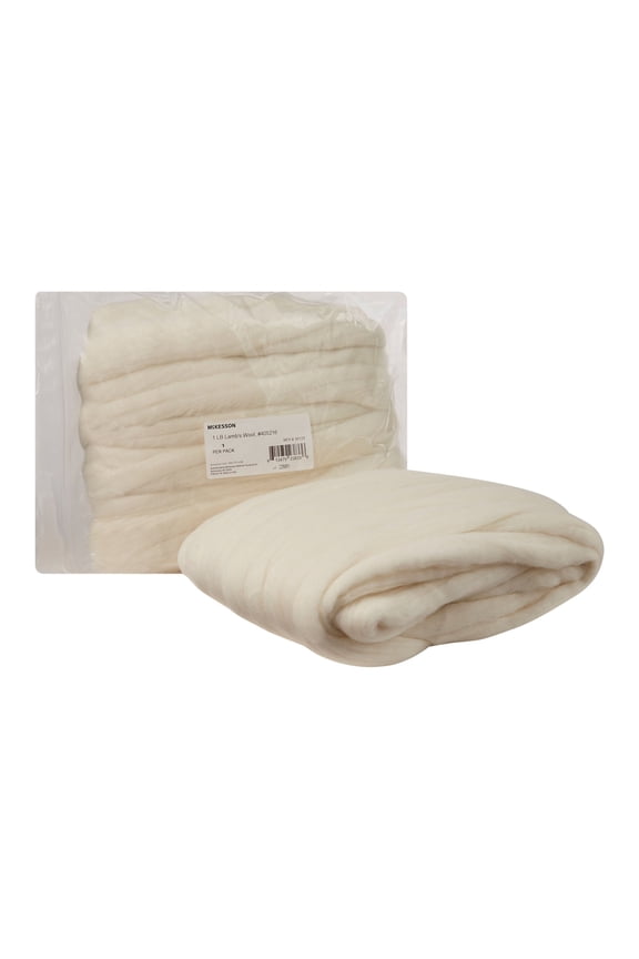 Lamb's Wool Padding - for Feet Softening and Toe Separation, 1 lb, 1 Ct