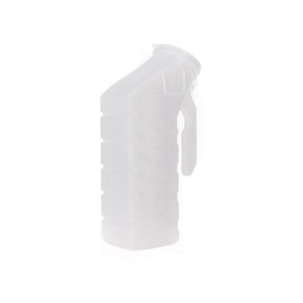 McKesson Male Urinal with Cover 56-80235S 32 Oz 1 Each, Translucent