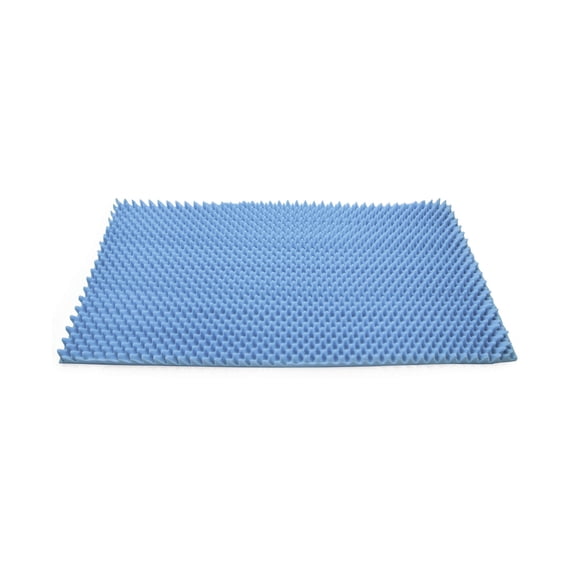 McKesson Mattress Overlay, Convoluted Foam Decubitus Care Pad, 4 in Thick, 1 Ct