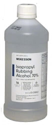 McKesson Medi-Pak Isopropyl Rubbing Alcohol, 16 oz., 12 Count