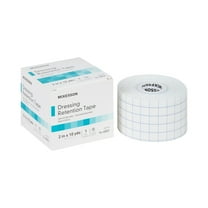 McKesson Medical Dressing Retention Tape, Non-Woven, 2 in x 10 yd, 1 Roll, 24 Packs, 24 Total