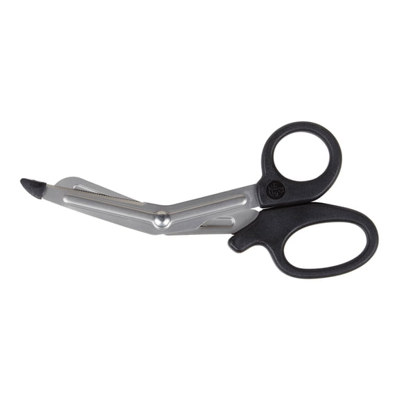 McKesson Medicut Trauma Shears, Stainless Steel Scissors - Black, 5.5 in, 1 Ct