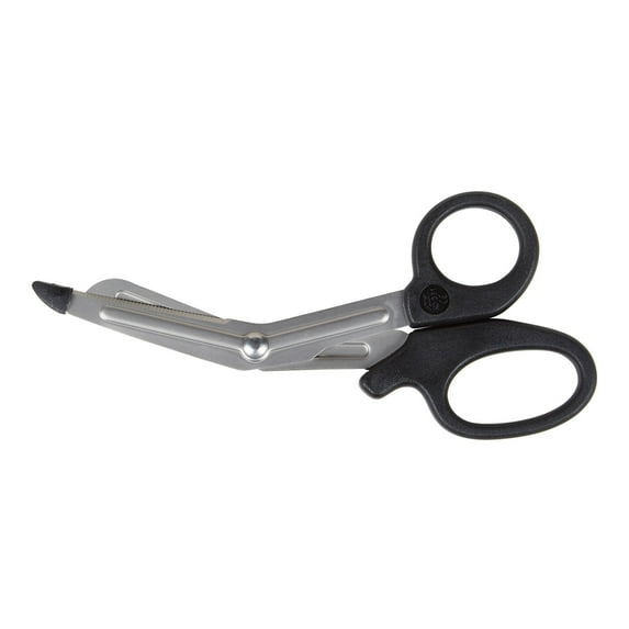 McKesson Medicut Trauma Shears, Stainless Steel Scissors - Black, 5.5 in, 1 Ct