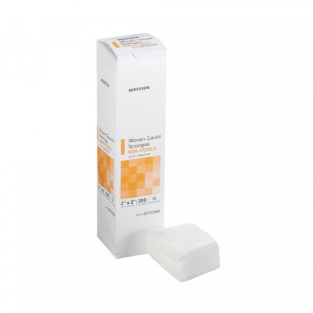 McKesson Nonsterile Gauze Sponge, 2 x 2 Inch, 200 Count