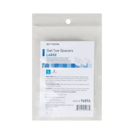 McKesson Opaque Toe Spacer Large 92714, 2 Ct