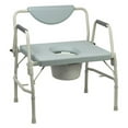 thumbnail image 1 of McKesson Over-Sized Drop-Arm Commode with 12 QT Bucket, 1 of 1