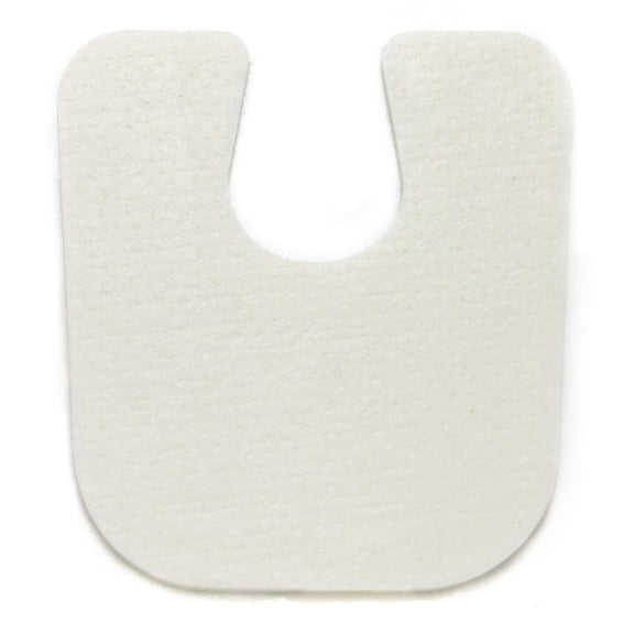 McKesson Pedi-Pad Adhesive Foot Pads, White, 1/8 in Thick, 100 Ct