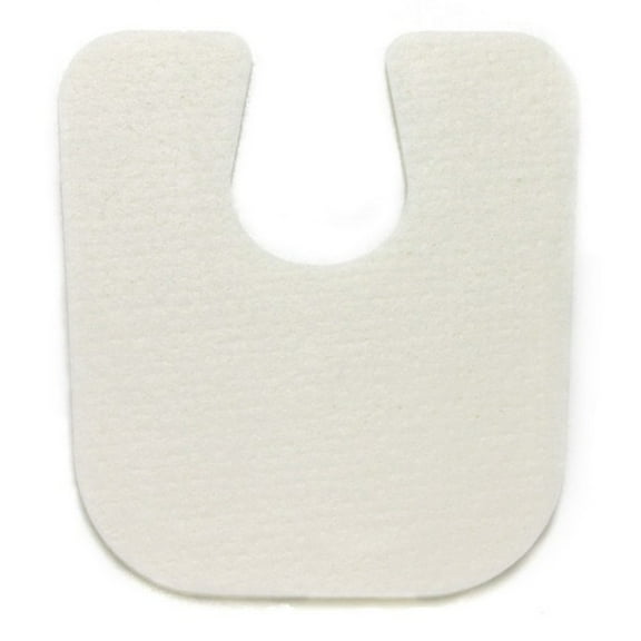 McKesson Pedi-Pad Adhesive Foot Pads, White, 1/8 in Thick, 1000 Ct