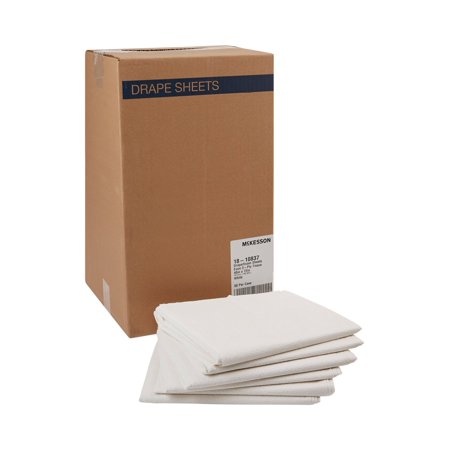 McKesson Physical Exam Drape, 40 x 72 Inch, 50 Count