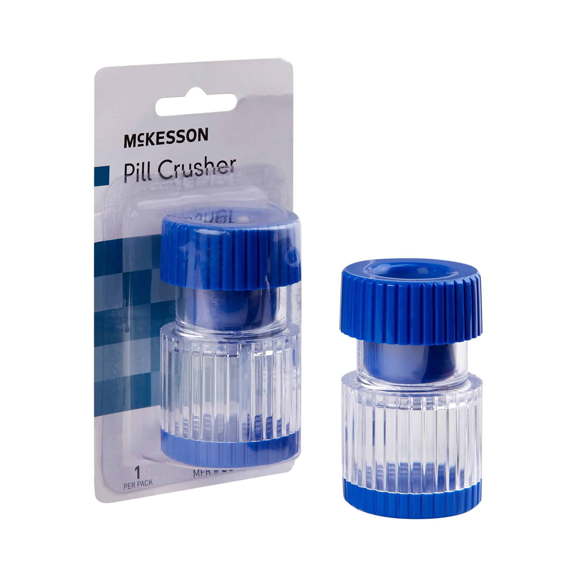 McKesson Pill Crusher for Tablets, Medications with Storage Compartment