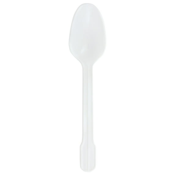McKesson Plastic Teaspoons, Lightweight Disposable Cutlery, 5 in, 1000 Ct