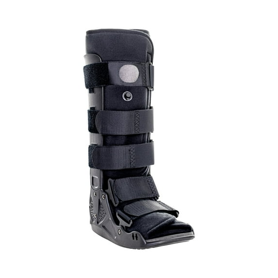 McKesson Pneumatic Walking Boot Surgical Shoe for Ankle Sprain or Leg Injury - Left or Right Foot, Large, 1 Ct
