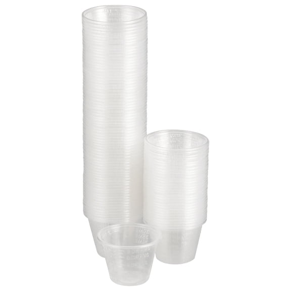McKesson Polypropylene Medicine Dosing Cup, 1 oz Capacity, 100 Count, 10 Pack